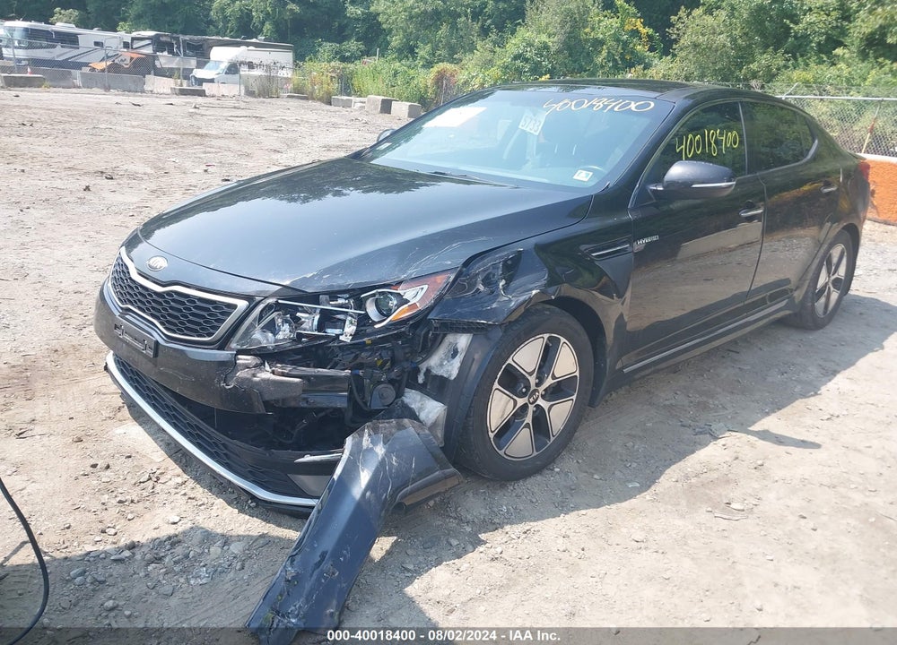 2013 KIA OPTIMA HYBRID EX VIN: KNAGM4ADXD5041544