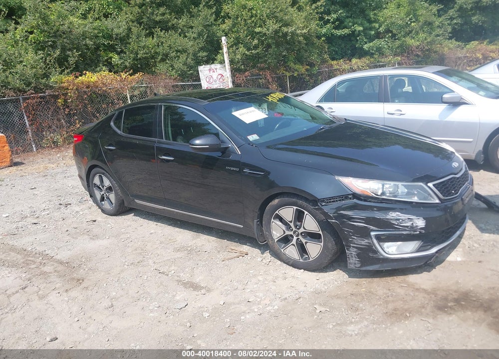 2013 KIA OPTIMA HYBRID EX VIN: KNAGM4ADXD5041544