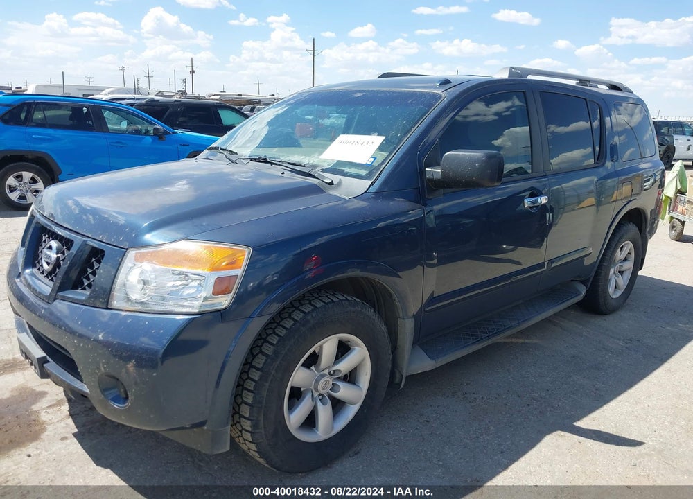 2015 NISSAN ARMADA SV VIN: 5N1BA0ND0FN615933
