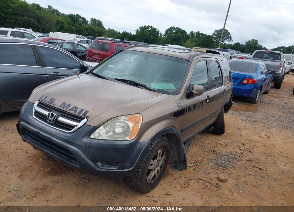 2002 HONDA CR-V EX VIN: JHLRD78842C012610