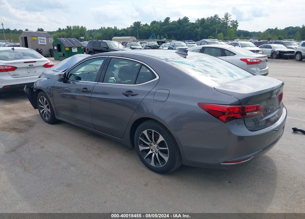 2017 ACURA TLX TECHNOLOGY PACKAGE VIN: 19UUB1F54HA010445