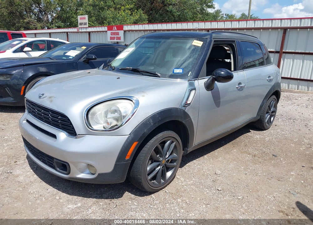 2013 MINI COUNTRYMAN COOPER S VIN: WMWZC3C54DWP22126