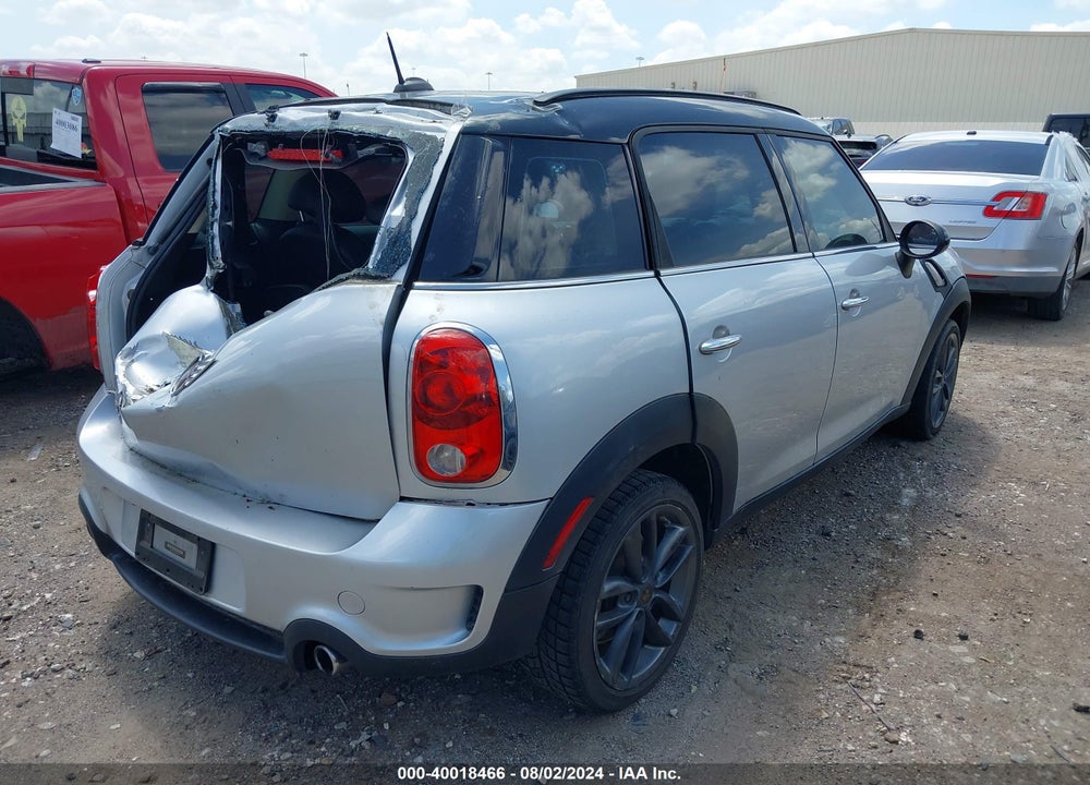2013 MINI COUNTRYMAN COOPER S VIN: WMWZC3C54DWP22126