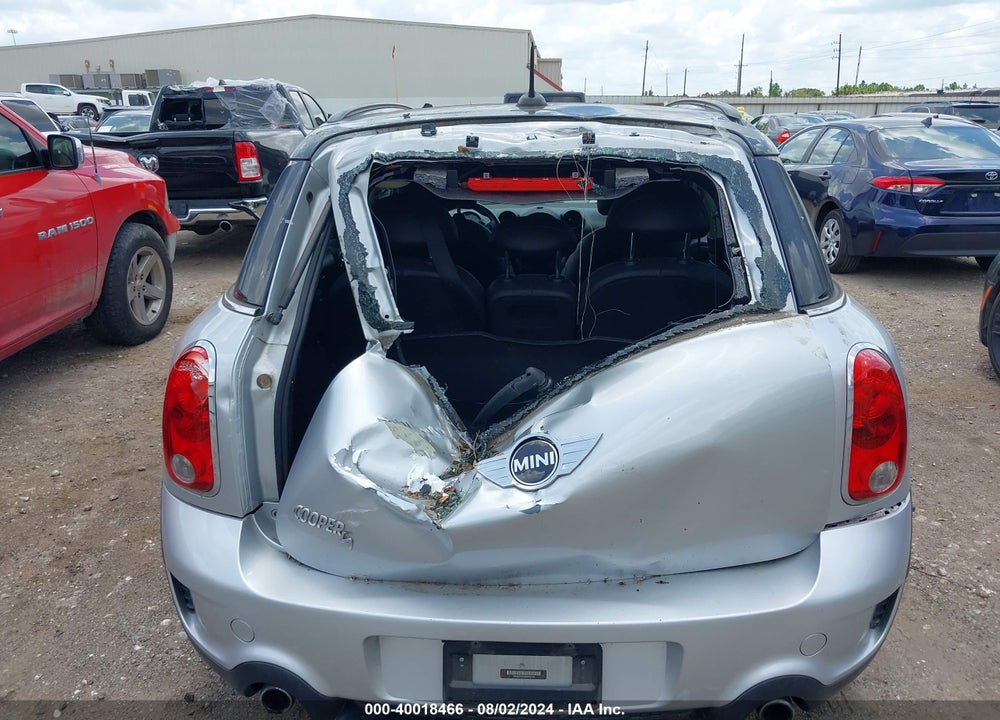 2013 MINI COUNTRYMAN COOPER S VIN: WMWZC3C54DWP22126