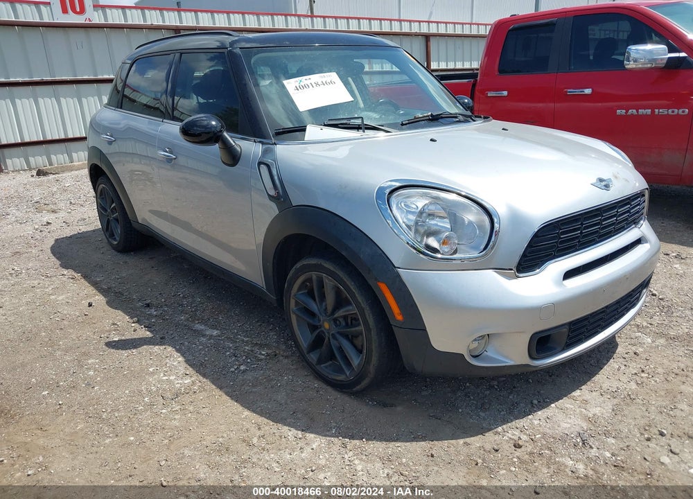 2013 MINI COUNTRYMAN COOPER S VIN: WMWZC3C54DWP22126