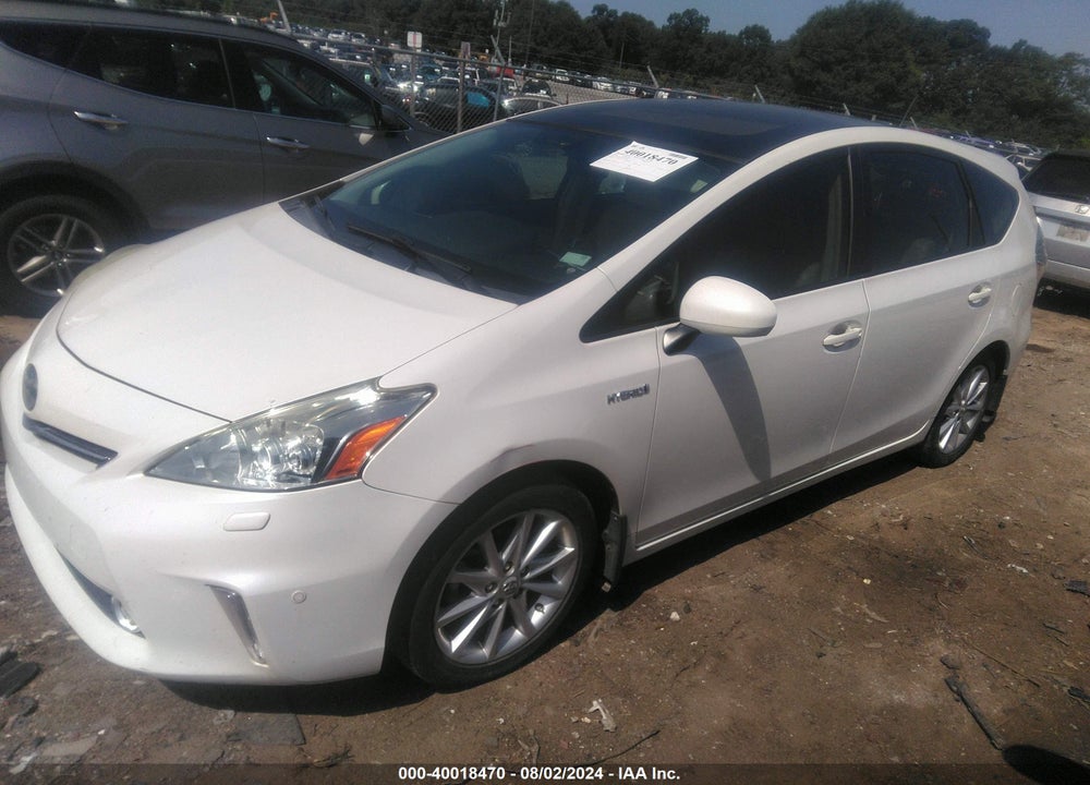 2014 TOYOTA PRIUS V FIVE VIN: JTDZN3EU4E3337542