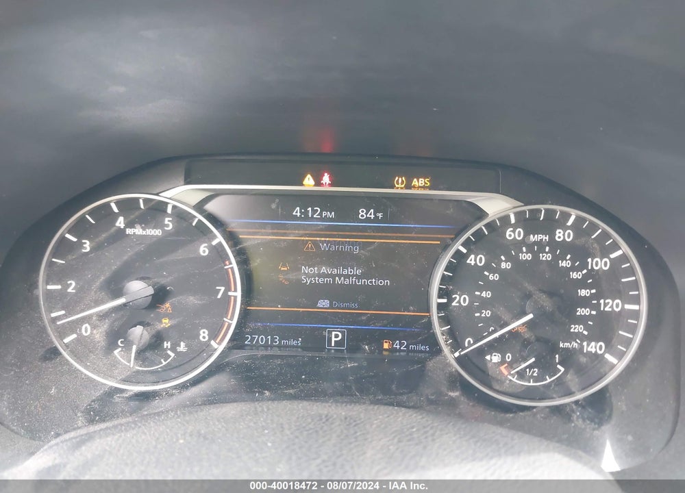 2022 NISSAN ALTIMA SR FWD VIN: 1N4BL4CV2NN320435