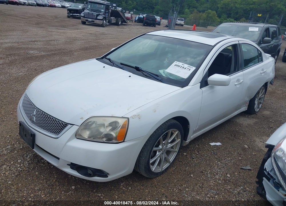2012 MITSUBISHI GALANT VIN: 4A32B3FF7CE009475