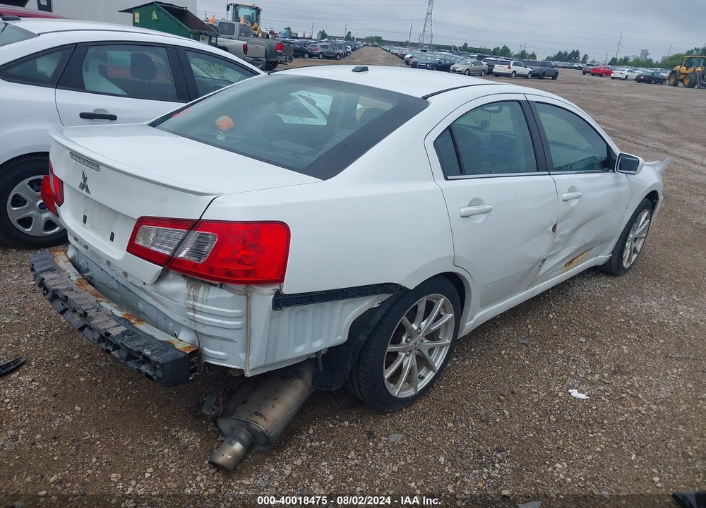 2012 MITSUBISHI GALANT VIN: 4A32B3FF7CE009475