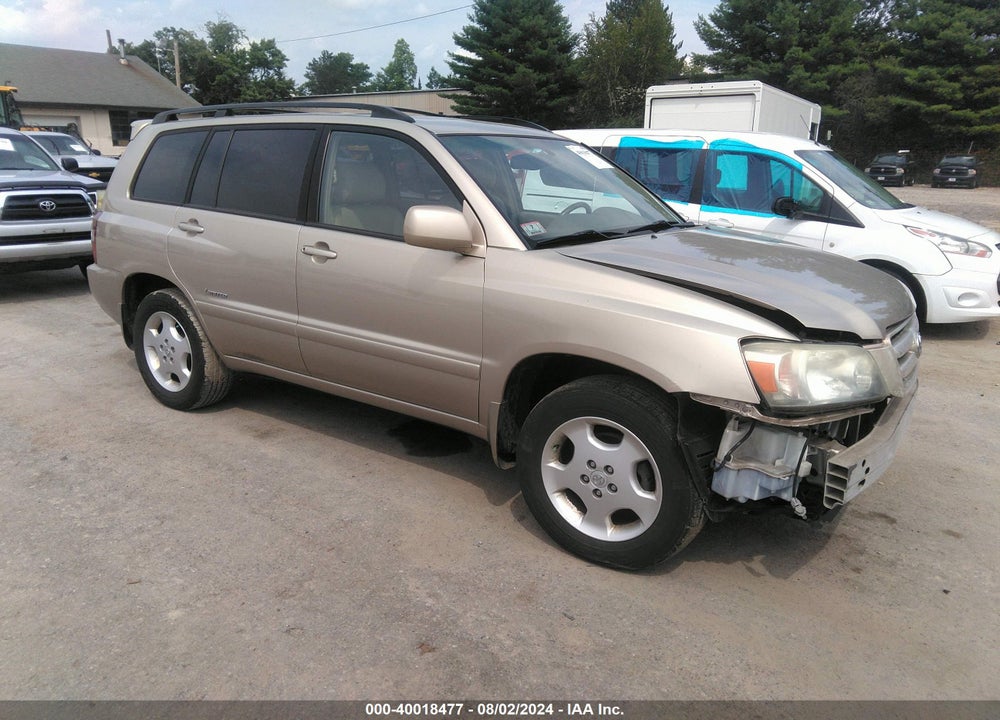 2006 TOYOTA HIGHLANDER LIMITED V6 VIN: JTEEP21A660184157