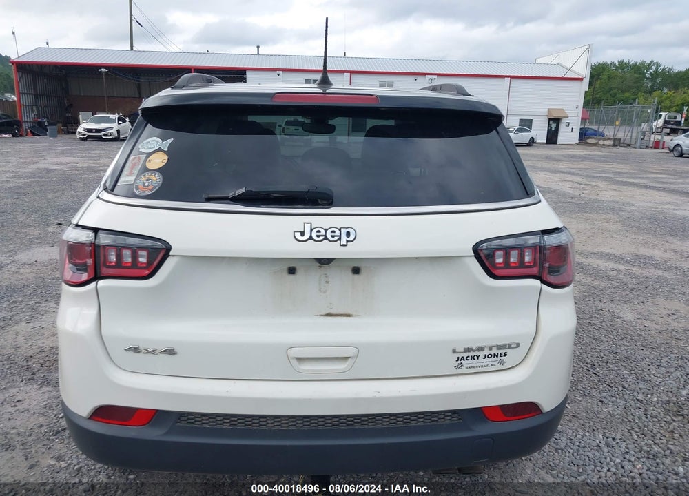 2019 JEEP COMPASS LIMITED 4X4 VIN: 3C4NJDCB7KT734700