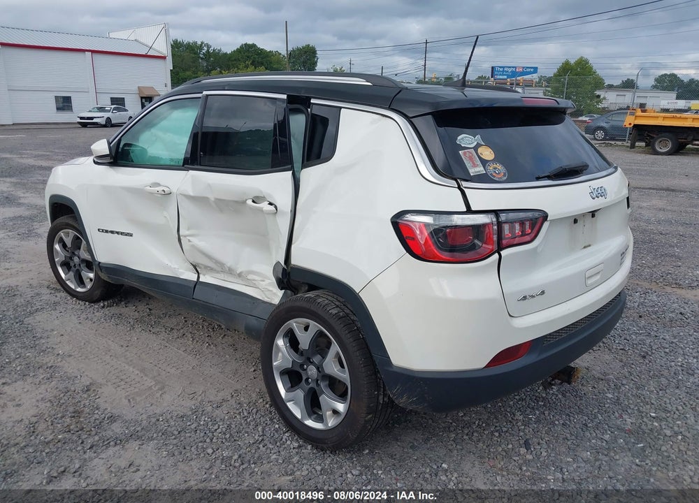 2019 JEEP COMPASS LIMITED 4X4 VIN: 3C4NJDCB7KT734700