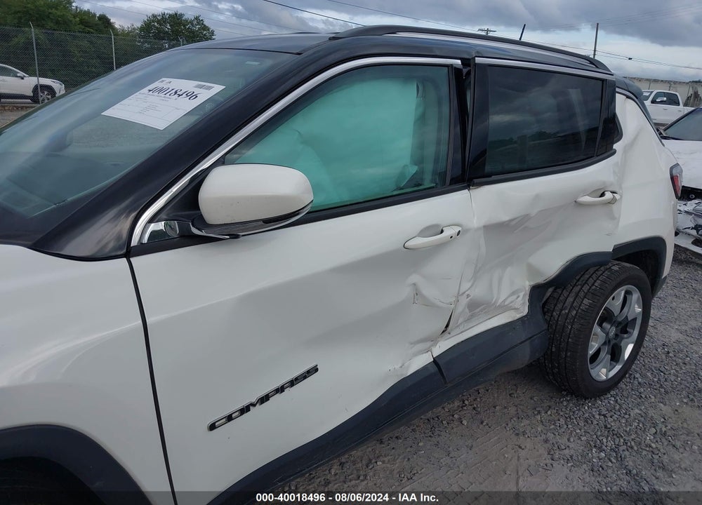 2019 JEEP COMPASS LIMITED 4X4 VIN: 3C4NJDCB7KT734700