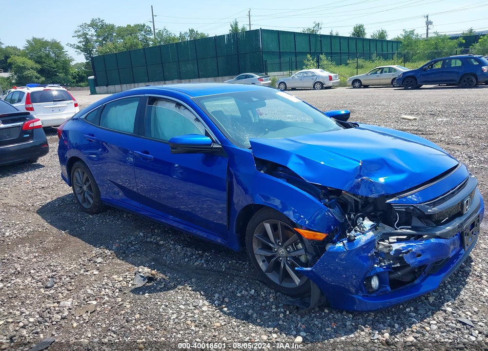 2021 HONDA CIVIC EX VIN: 19XFC1F39ME203572
