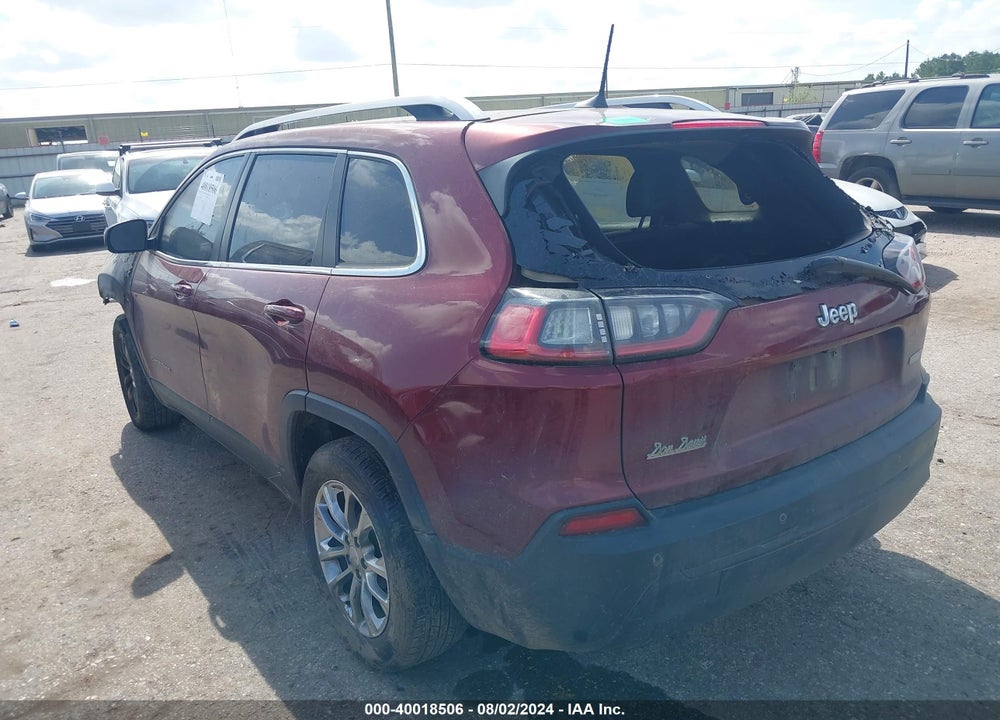 2019 CHEROKEE JEEP  LATITUDE PLUS FWD VIN: 1C4PJLLB9KD312808
