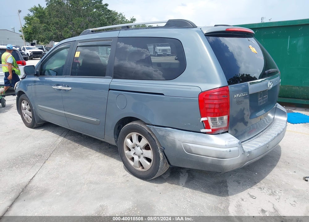 2007 HYUNDAI ENTOURAGE GLS/LIMITED/SE VIN: KNDMC233776036320