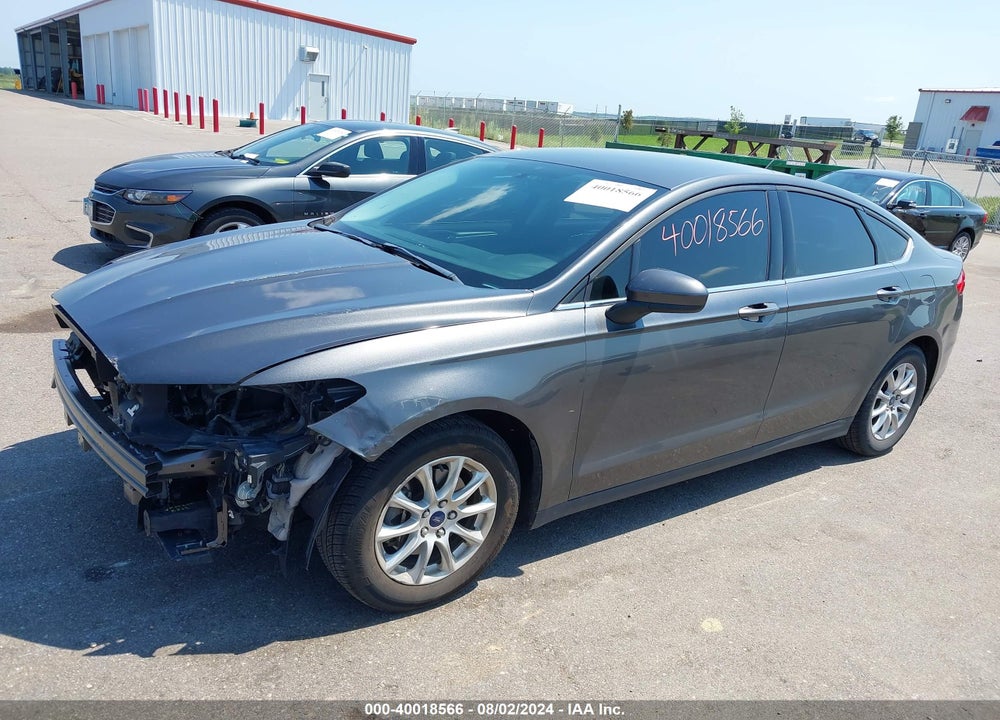 2016 FORD FUSION S VIN: 3FA6P0G77GR345471