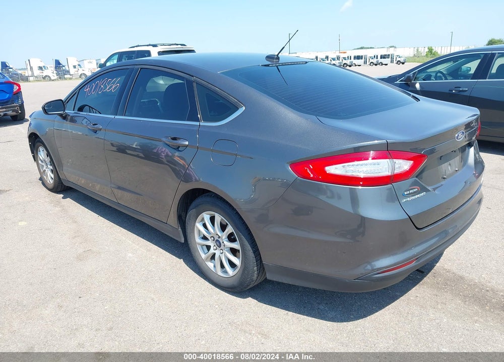 2016 FORD FUSION S VIN: 3FA6P0G77GR345471