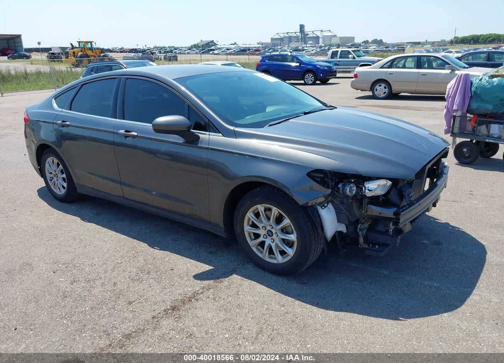2016 FORD FUSION S VIN: 3FA6P0G77GR345471