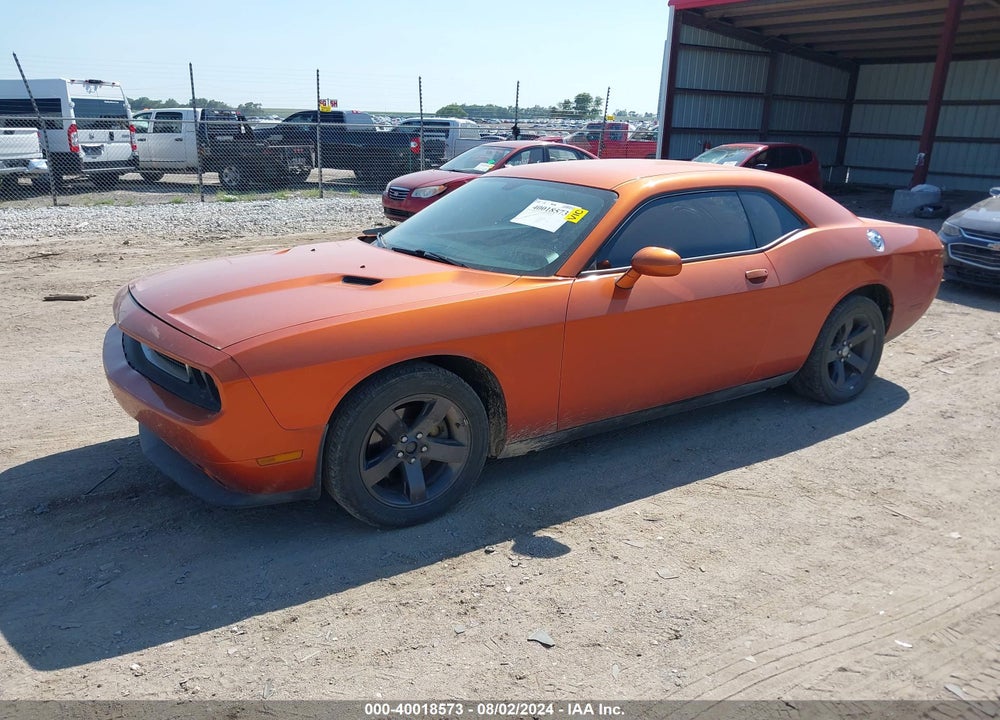 2011 DODGE CHALLENGER VIN: 2B3CJ4DG7BH535142