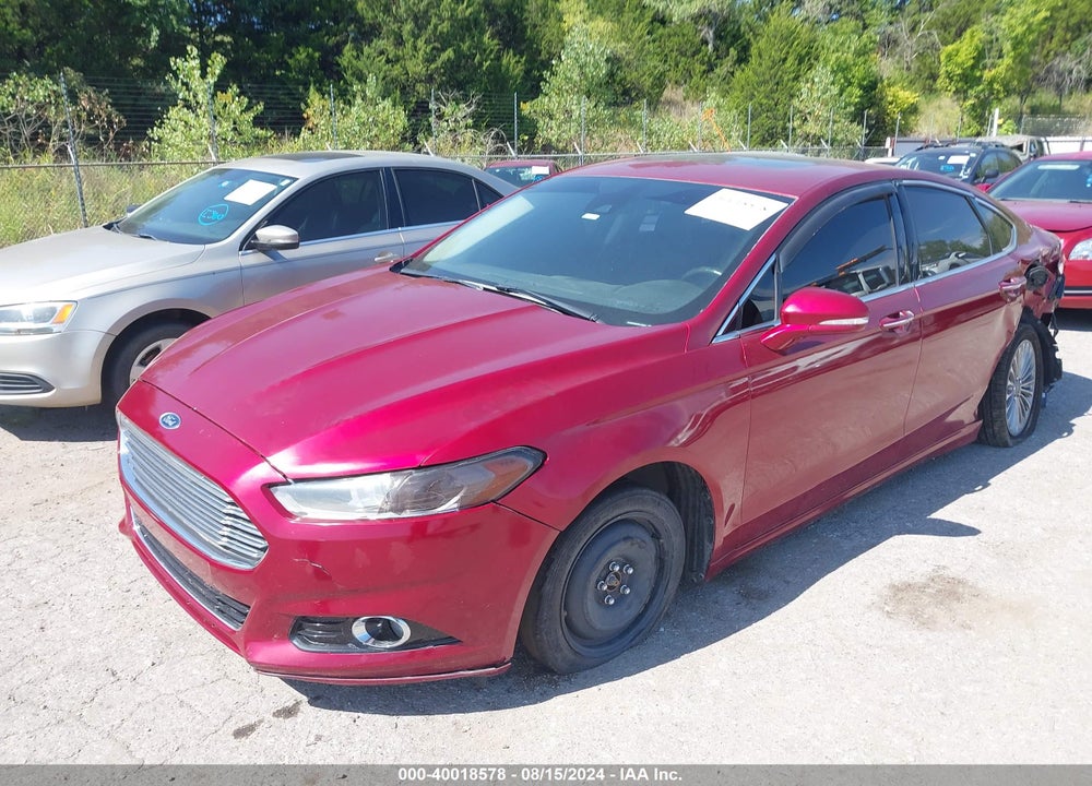 2014 FORD FUSION TITANIUM VIN: 3FA6P0K9XER118541