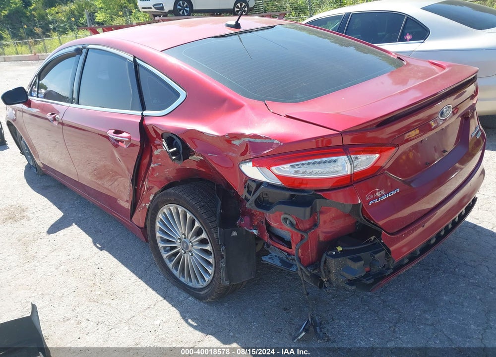 2014 FORD FUSION TITANIUM VIN: 3FA6P0K9XER118541