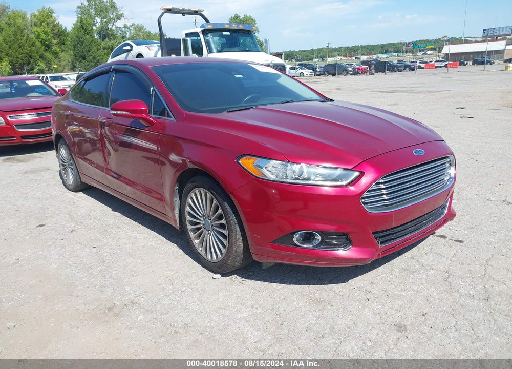 2014 FORD FUSION TITANIUM VIN: 3FA6P0K9XER118541