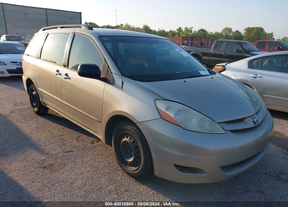 2008 TOYOTA SIENNA CE VIN: 5TDZK23C08S204275