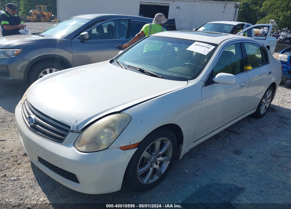 2006 INFINITI G35 VIN: JNKCV51E36M513474