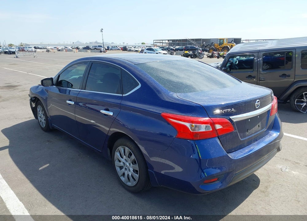 2017 NISSAN SENTRA S VIN: 3N1AB7AP9HY223015