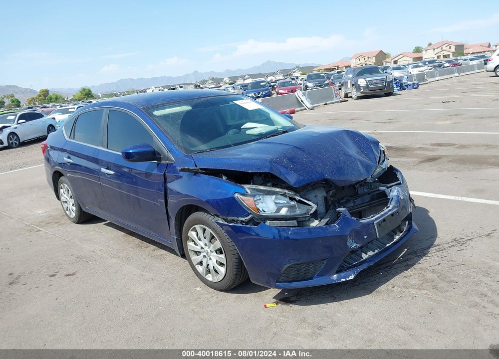 2017 NISSAN SENTRA S VIN: 3N1AB7AP9HY223015