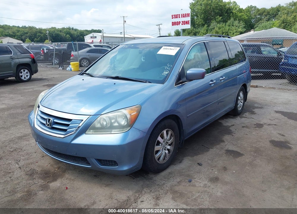 2008 HONDA ODYSSEY EX VIN: 5FNRL38468B020936
