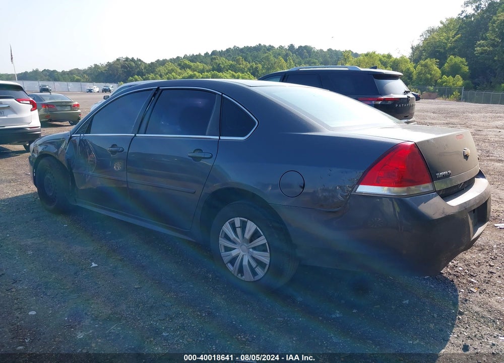 2011 CHEVROLET IMPALA LS VIN: 2G1WF5EK2B1280150