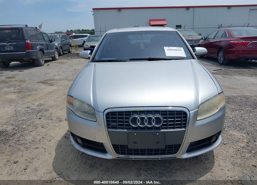 2008 AUDI A4 2.0T/2.0T SPECIAL EDITION VIN: WAUDF78E08A148855