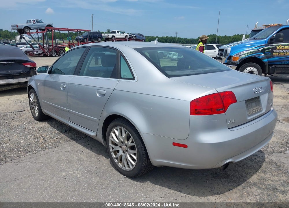 2008 AUDI A4 2.0T/2.0T SPECIAL EDITION VIN: WAUDF78E08A148855