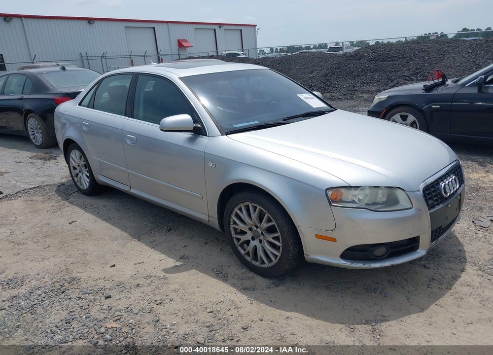 2008 AUDI A4 2.0T/2.0T SPECIAL EDITION VIN: WAUDF78E08A148855