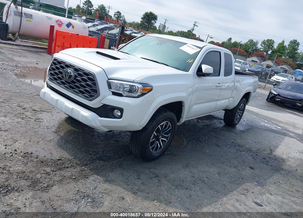 2022 TOYOTA TACOMA TRD SPORT VIN: 3TYSZ5ANXNT088151