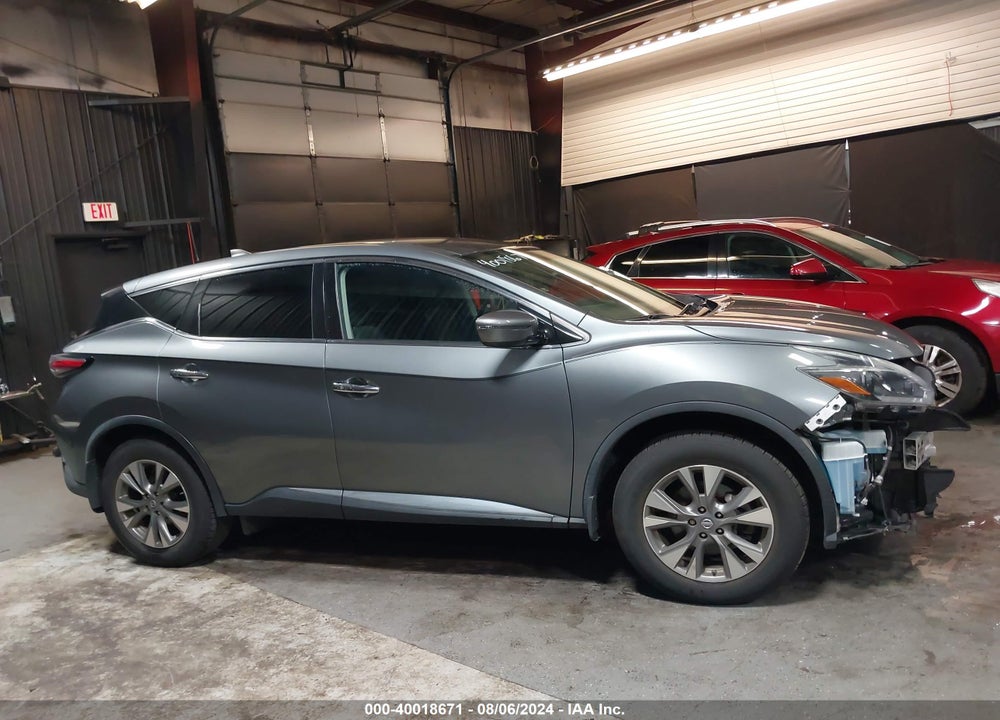 2018 NISSAN MURANO PLATINUM/S/SL/SV VIN: 5N1AZ2MH9JN160187