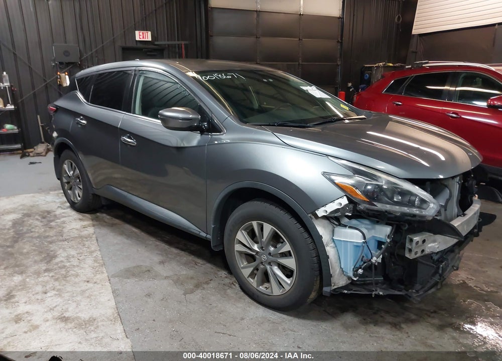 2018 NISSAN MURANO PLATINUM/S/SL/SV VIN: 5N1AZ2MH9JN160187