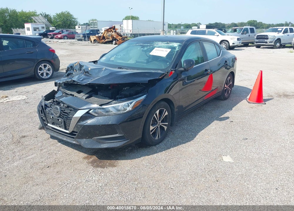 2021 NISSAN SENTRA SV XTRONIC CVT VIN: 3N1AB8CV7MY202336