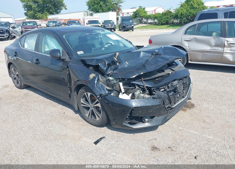 2021 NISSAN SENTRA SV XTRONIC CVT VIN: 3N1AB8CV7MY202336