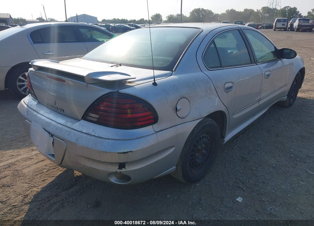 2005 PONTIAC GRAND AM SE VIN: 1G2NE52E25M166988