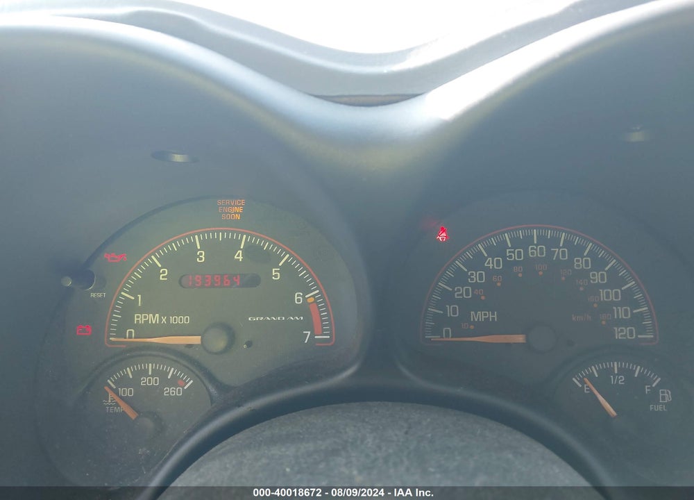 2005 PONTIAC GRAND AM SE VIN: 1G2NE52E25M166988