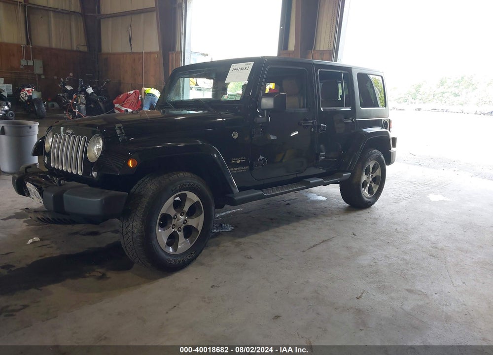 2017 JEEP WRANGLER UNLIMITED SAHARA 4X4 VIN: 1C4BJWEG9HL525079
