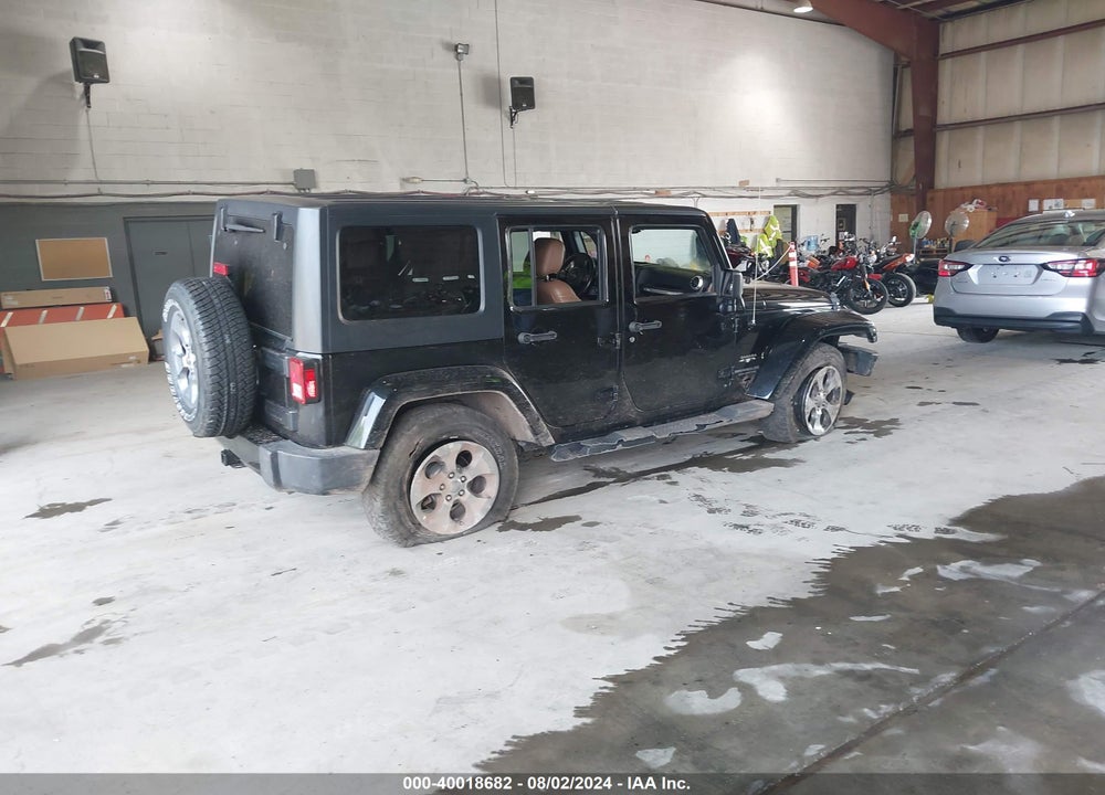 2017 JEEP WRANGLER UNLIMITED SAHARA 4X4 VIN: 1C4BJWEG9HL525079