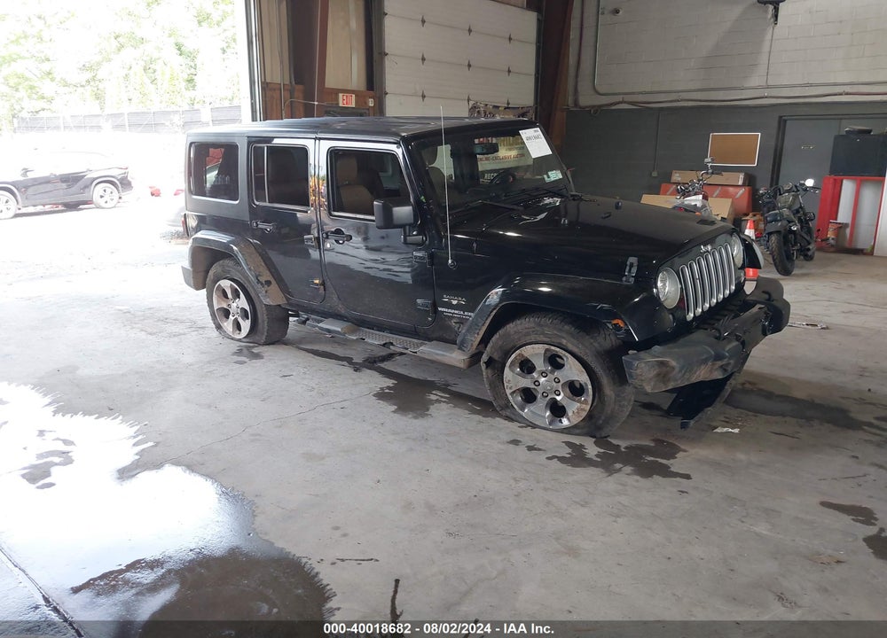 2017 JEEP WRANGLER UNLIMITED SAHARA 4X4 VIN: 1C4BJWEG9HL525079