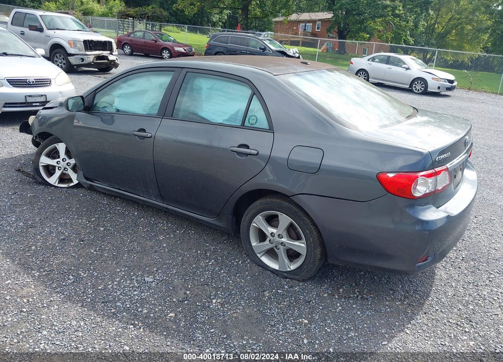 2011 TOYOTA COROLLA LE VIN: 2T1BU4EE5BC550344