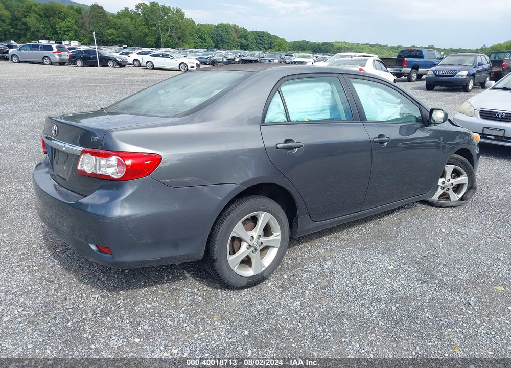 2011 TOYOTA COROLLA LE VIN: 2T1BU4EE5BC550344