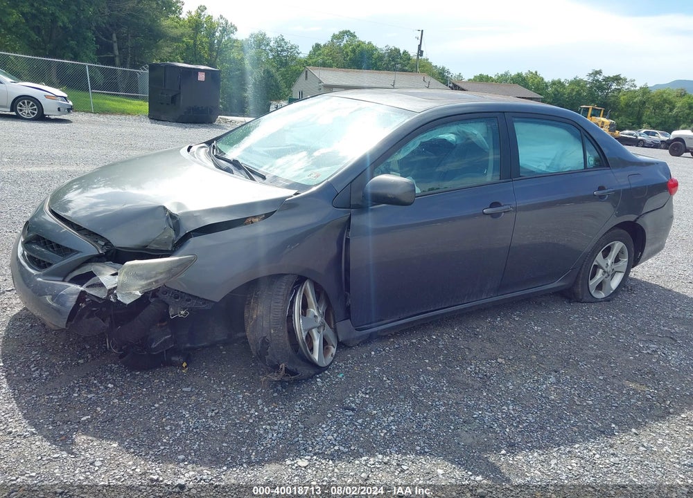 2011 TOYOTA COROLLA LE VIN: 2T1BU4EE5BC550344