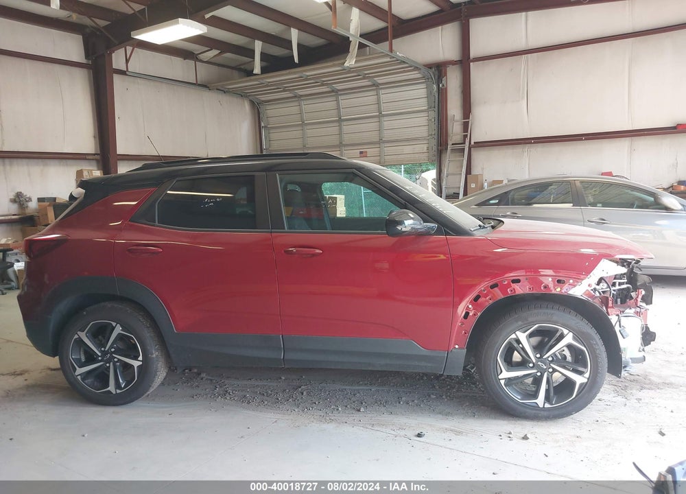 2021 CHEVROLET TRAILBLAZER FWD RS VIN: KL79MTSL1MB117081